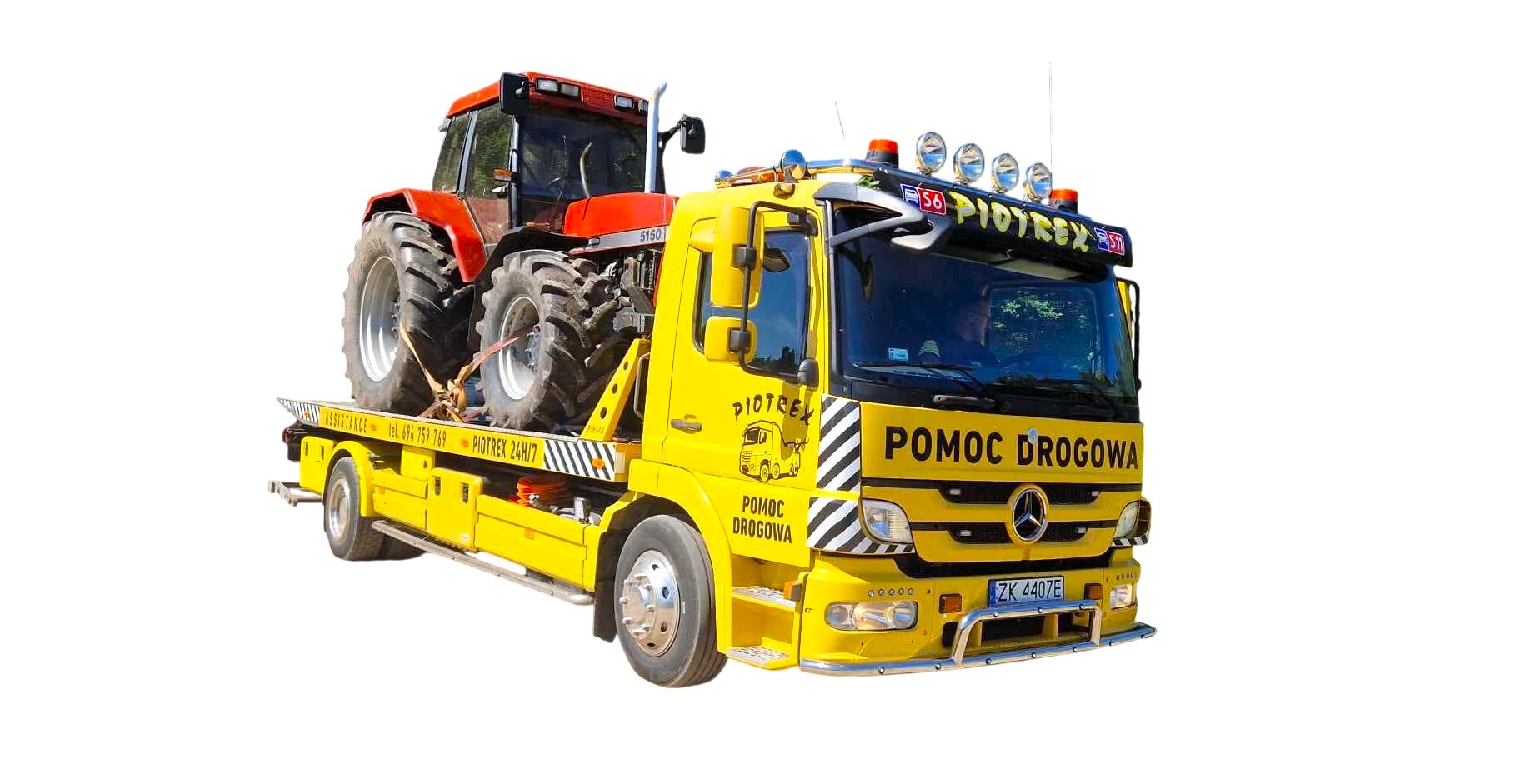 Transport maszyn rolniczych